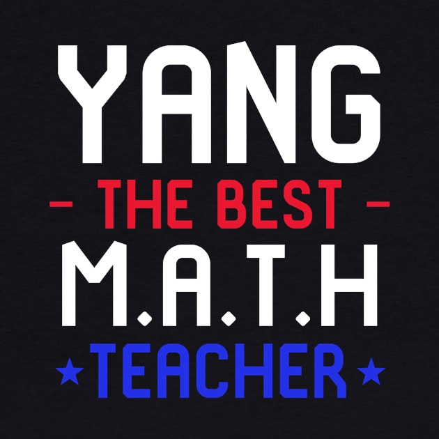 Andrew Yang Math. Math Teacher Funny 2020 by yellowpomelo